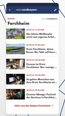 nordbayern News android App screenshot 2